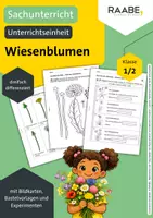 Vorschau - Arbeitsblätter - Materialsammlung: Wiesenblumen entdecken - Deckblatt