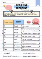 Vorschau - Arbeitsblätter - REFLEXIVE PRONOUNS - Merkblätter + Übungen - Seite 2