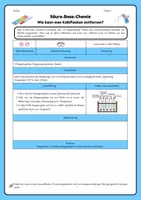 Vorschau - Arbeitsblätter - Reaktion von saure Lösungen und Kalk - Seite 1