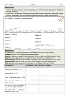 Vorschau - Arbeitsblätter - Ballade: Seiltänzer F. Fliegenbeil - AB + Lösung - Deckblatt