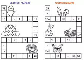 anteprima - Esercizi - PRIMAVERA E PASQUA - ATTIVITÀ PER LA SCUOLA PRIMARIA - Pagina 1