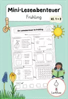 Vorschau - Arbeitsblätter - Frühling-Paket: Lesespur, Leseheft, Leseverständnis | Kl. 3 + 4 - Seite 1