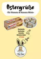 Vorschau - Anderer Materialtyp - "Happy Easter" Hanuta-Ostergruß - Deckblatt