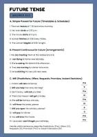 Vorschau - Arbeitsblätter - Future Tense | Worksheets - Seite 3