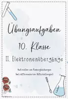 Vorschau - Stundenentwürfe - Redoxreaktionen aufstellen - Anleitung | Chemie 10 | vier Arbeitsblätter mit gestuften Hilfestellungen - Seite 2