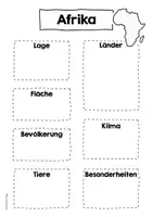 Vorschau - Arbeitsblätter - Kontinente - Steckbriefe - Seite 3