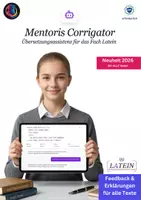 Vorschau - Arbeitsblätter - Mentoris Corrigator - Übersetzungsassistenz für das Fach Latein - Deckblatt