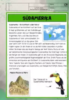 Vorschau - Arbeitsblätter - Kontinente | Einheit 3: Südamerika | mit Lösungen & QR-Code | PDF & PPTX - Seite 2