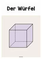Vorschau - Poster - Geometrische Körper // Aushang für den Klassenraum - Seite 3