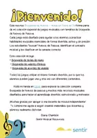 Vista previa - Juegos / Gamificación - Búsqueda de Huevos de Pascua: Notas en Clave de Sol (C4–G5) - página 1