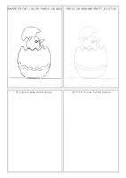 Vorschau - Arbeitsblätter - One Line Art - Kunst aus einer Linie - Ostern - Seite 2