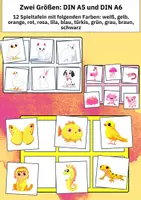 Vorschau - Spiele - Farben lernen mit Tieren – Lege- und Sortierspiel mit 12 Farbtafeln für Kindergarten & Vorschule - Seite 2