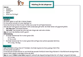 Vorschau - Stationenlernen - Englisch Pets – Brettspiel & Bingo | Haustiere Englisch Grundschule | Vocabulary Game | Klasse 2–3 - Seite 3