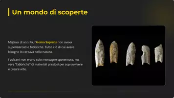 anteprima - Presentazioni / Lavagne - Le Pietre del Fuoco:Tesori del Vulcano - Pagina 1