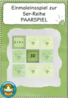 Vorschau - Stationenlernen - Einmaleinsspiele zur 5er-Reihe *MATERIALPAKET* - Seite 1