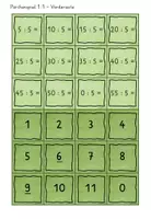 Vorschau - Spiele - Einmaleins Pärchenspiel 5er-Reihe Multiplikation/Division - Seite 3