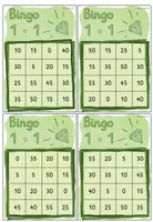 Vorschau - Spiele - Einmaleins Bingo für bis zu 4 SpielerInnen 5er-Reihe - Seite 1