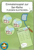 Vorschau - Spiele - Einmaleins 5er-Reihe Fliegen klatschen - Deckblatt