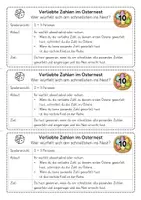 Vorschau - Spiele - Verliebter Zahlenpfad | Oster-Edition - Würfelspiel mit verliebten Zahlen - Seite 3