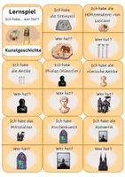 Vorschau - Stationenlernen - Lernspiel Kunst: Ich habe… Wer hat? | 30 Karten | Klasse 5–10 - Seite 2