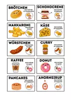 Vorschau - Bildkarten - Snack-Pärchen – Partnerfindungskarten für Grundschule & Sekundarstufe - Seite 2