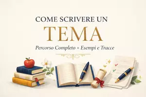 anteprima - Esercizi - KIT PERCORSO - SCRIVERE UN TEMA + TRACCE + RUBRICa + ESEMPI - Pagina di copertina