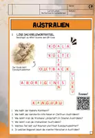 Vorschau - Arbeitsblätter - Kontinente | Einheit 4: Australien | mit Lösungen | PDF & PPTX - Seite 3