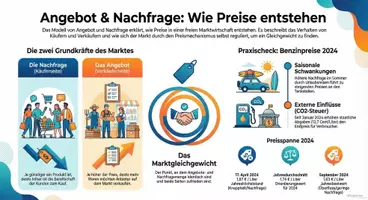 Vorschau - Poster - Marktgleichgewicht & Marktversagen Infografik Berufskolleg NRW Externe Effekte CO2 - Deckblatt