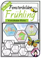 Vorschau - Stundenentwürfe - Materialpaket FENSTERBILDER - Seite 1