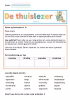 Voorbeeld - Taakkaarten - Thuislezers avi E5 - deel 7 - Voorblad