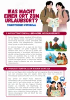 Vorschau - Arbeitsblätter - Touristisches Potenzial – Faktoren für Urlaubsziele - Seite 2