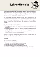 Vorschau - Arbeitsblätter - Spring Reading Comprehensions / Klasse 5 - Seite 2
