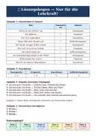 Vorschau - Test - LZK Deutsch Klasse 3 – Satzarten & Satzzeichen mit Lösungsbogen - Seite 2