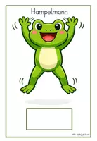 Vorschau - Spiele - Zahlen - Bewegungsspiel - Frosch (Würfel-, Ziffernkarten) - Seite 3