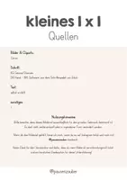 Vorschau - Aufgabenkarten - Kleines 1 x 1 - Multiplikationsfächer - Seite 1