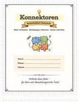 Vorschau - Arbeitsblätter - Die Konnektoren (weil, wenn, dass, deshalb) - Deckblatt