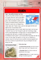 Vorschau - Arbeitsblätter - Kontinente | Einheit 2: Asien | mit Lösungen - Seite 2