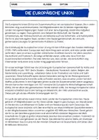 Vorschau - Arbeitsblätter - Die Europäische Union - Seite 2
