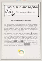 Vorschau - Arbeitsblätter - Buchstabe A: Das A, B, C der Gefühle - Seite 1