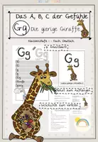 Vorschau - Arbeitsblätter - Buchstabe G: Das A, B, C der Gefühle - Deckblatt