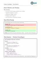 Vorschau - Arbeitsblätter - Python - Hello World Programm (+ input()) - Seite 1