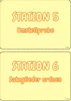 Vorschau - Stationenlernen - Satzglieder bestimmen - Deutsch in der Mittelschule - Stationenlernen - 6./7. Klasse - Seite 3