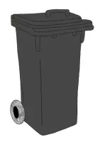 Vorschau - selbst erstellte Cliparts/Grafiken - Illustrationen Mülltonnen - Seite 3