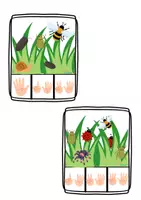 Voorbeeld - Taakkaarten - Thema kriebeldiertjes & lente activiteiten - Pagina 2