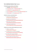 Vorschau - Arbeitsblätter - Test: Conditional Sentences Type 3 - Seite 1