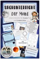 Vorschau - Unterrichtsreihen - Sachunterricht: Unterrichtsreihe Mond (Kl. 1-2 + FS) - Deckblatt