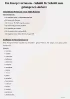 Vorschau - Arbeitsblätter - Ein Rezept Schreiben Aufbau, Merkwissen, Strategien, Übungen und Lösungen, Klasse 3 & KLasse 4 - Seite 2