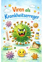 Vorschau - Arbeitsblätter - Gesundheit: Viren als Krankheitserreger mit Lösungen - Deckblatt