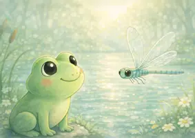 Vorschau - Bildkarten - Kamishibai Frühling Kindergarten, Fridolin der Frosch - Seite 3