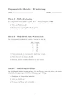 Vorschau - Arbeitsblätter - Exponentialfunktionen – kompakte Unterrichtsserie - Seite 1